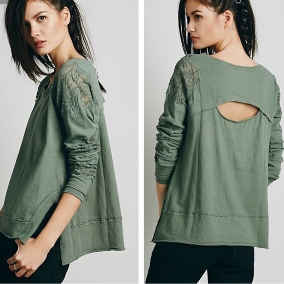 Free People Outer Sunset Cut Out Top - Picture 1 of 13